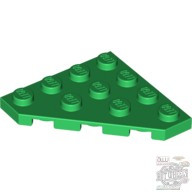 Lego Corner Plate 45 Deg. 4X4, Green