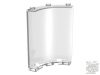 Lego Wall Element 4X4X6, Round, Transparent clear
