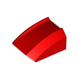 Lego FRONT, 2X2, SPORT, Bright red