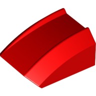 Lego FRONT, 2X2, SPORT, Bright red