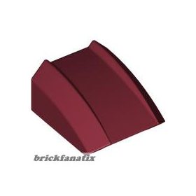 Lego FRONT, 2X2, SPORT, Dark red