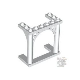 Lego Arch 3 x 6 x 5 Ornamented, white