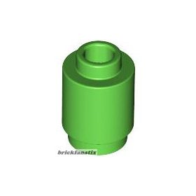 Lego Brick, Round 1 x 1, Bright green