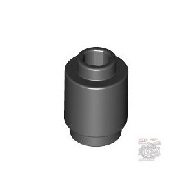Lego Brick Round 1 x 1, Black