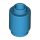 Lego Brick, Round 1 x 1, Dark azure