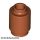 Lego Brick, Round 1 x 1, Dark orange