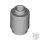 Lego Brick, Round 1 x 1, Light bluish gray