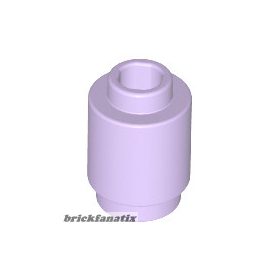 Lego Brick, Round 1 x 1, Levander