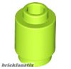 Lego Brick Round 1 x 1, Lime