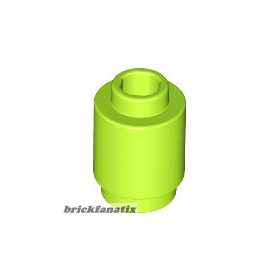 Lego Brick Round 1 x 1, Lime