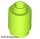 Lego Brick Round 1 x 1, Lime