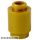 Lego Brick, Round 1 x 1, Pearl gold