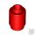 Lego Brick, Round 1 x 1, Red