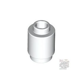 Lego Brick Round 1 x 1, White