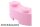 Lego Brick, Round Corner 2 x 2 Macaroni with Stud Notch, Bright pink