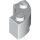 Lego Brick, Round Corner 2 x 2 Macaroni with Stud Notch, White