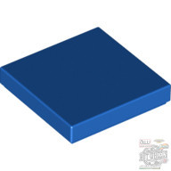 Lego FLAT TILE 2X2, Bright blue