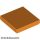 Lego FLAT TILE 2X2, Bright orange