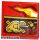 Lego Tile 2 x 2 with Groove with Flame and Gold Mechanical Pattern Model Right Side (Sticker) - Set 70600