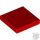 Lego Flat Tile 2X2, Bright red