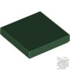 Lego Flat Tile 2X2, Eart green