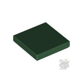 Lego Flat Tile 2X2, Eart green