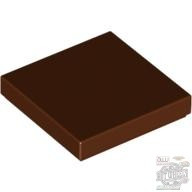 Lego Flat Tile 2X2, Reddish brown