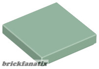 Lego Tile 2 x 2, Sand green