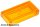 Lego Flat Tile 1X2, Transparent orange