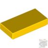 Lego Flat Tile 1X2, Bright yellow