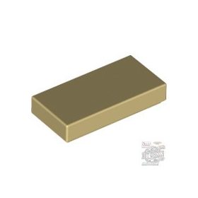 Lego Flat Tile 1X2, Tan