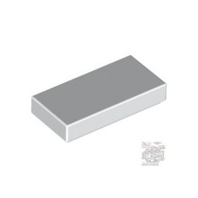 Lego Flat Tile 1X2, White