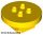 Lego Duplo, Furniture Table Round 4 x 4 x 1.5, Yellow