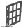 Lego Duplo Door / Window Pane 1 x 4 x 4 with 9 Panes, Black