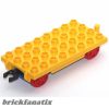 Lego Duplo, Train Base 4 x 8 with Movable Hook, Yellow