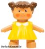 Lego Duplo Figure, Doll, Lisa's Baby, Yellow Dress (4142614 / 6052350)