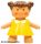 Lego Duplo Figure, Doll, Lisa's Baby, Yellow Dress (4142614 / 6052350)