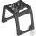 Lego Windscreen 6 x 4 x 3 1/3 Roll Cage, Black