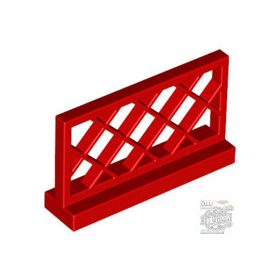 Lego Fence 1 x 4 x 2 Lattice, Red