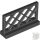 Lego Fence 1 x 4 x 2 Lattice, Black