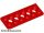 Lego Technic Plate 2 x 6 with 5 Holes, Red