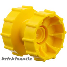 Lego Technic Tread Hub, Yellow