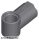 Lego Technic, Axle and Pin Connector Angled #1, Dark bluish gray