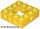 Lego Technic, Brick 4 x 4 Open Center, Yellow