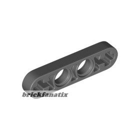 Lego Technic, Liftarm Thin 1 x 4 - Axle Holes, Dark grey