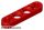 Lego Technic, Liftarm Thin 1 x 4 - Axle Holes, Red