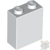 Lego Brick 1 x 2 x 2 with Inside Stud Holder, White