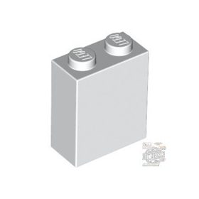 Lego Brick 1 x 2 x 2 with Inside Stud Holder, White