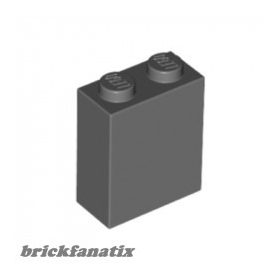   Lego Brick 1 x 2 x 2 with Inside Stud Holder, Dark bluish gray