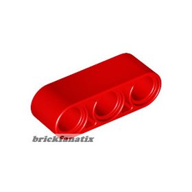 Lego Technic, Liftarm Thick 1 x 3, Red